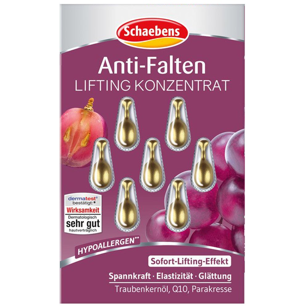 Картинка блистер антиоксидантные лифтинг капсулы для лица SCHAEBENS в магазине МИР КАПСУЛ