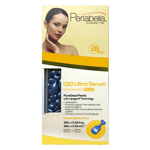 Картинка упаковка антиоксидантные капсулы для лица с Q10 PERLABELLA в магазине МИР КАПСУЛ